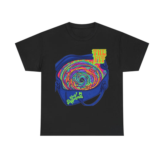 Psychedelic Swirl Concert Tee — "The Pit" Graphic T-Shirt