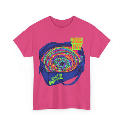 Psychedelic Swirl Concert Tee — "The Pit" Graphic T-Shirt