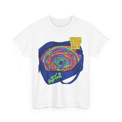 Psychedelic Swirl Concert Tee — "The Pit" Graphic T-Shirt