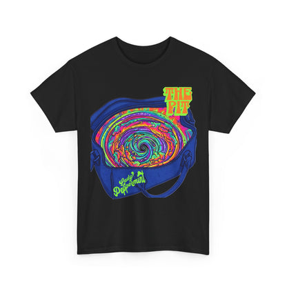 Psychedelic Swirl Concert Tee — "The Pit" Graphic T-Shirt