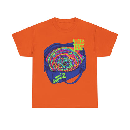 Psychedelic Swirl Concert Tee — "The Pit" Graphic T-Shirt