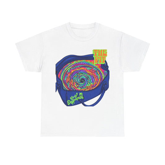 Psychedelic Swirl Concert Tee — "The Pit" Graphic T-Shirt