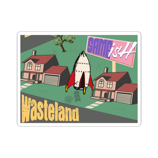 SameIsh - Wasteland Kiss-Cut Sticker