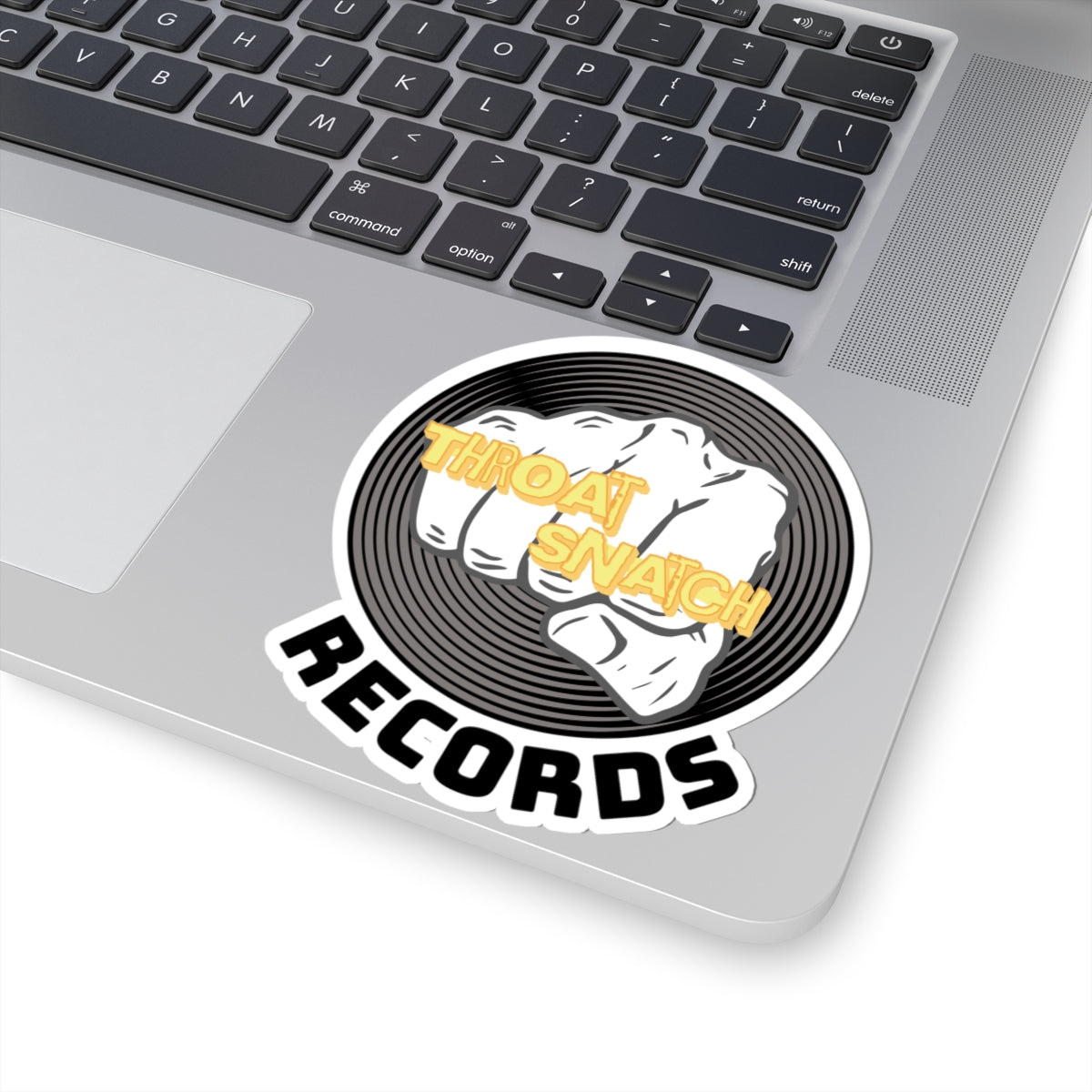 Throat Snatch Records Kiss-Cut Vinyl Sticker