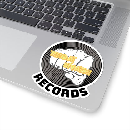 Throat Snatch Records Kiss-Cut Vinyl Sticker
